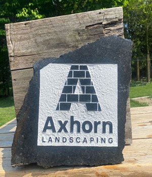 Axhorn Engraved Stone